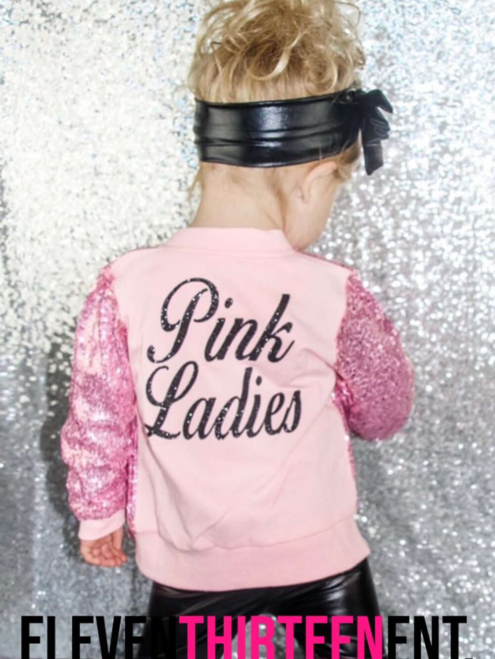 Pink Ladies Inspired Halloween Costume For Toddler Girls